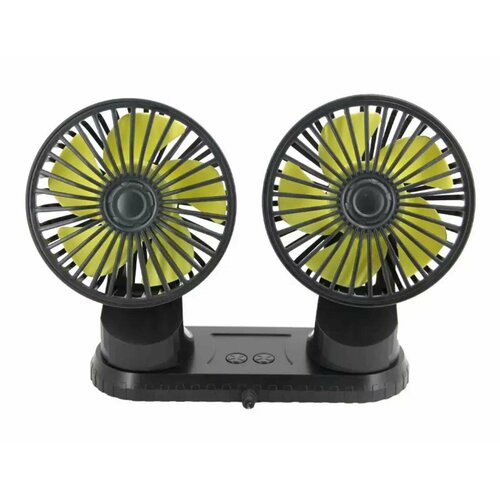 Портативный вентилятор для автомобиля Вентилятор с двойной головкой Автомобильное охлаждение Автомобильные аксессуары 145000₽