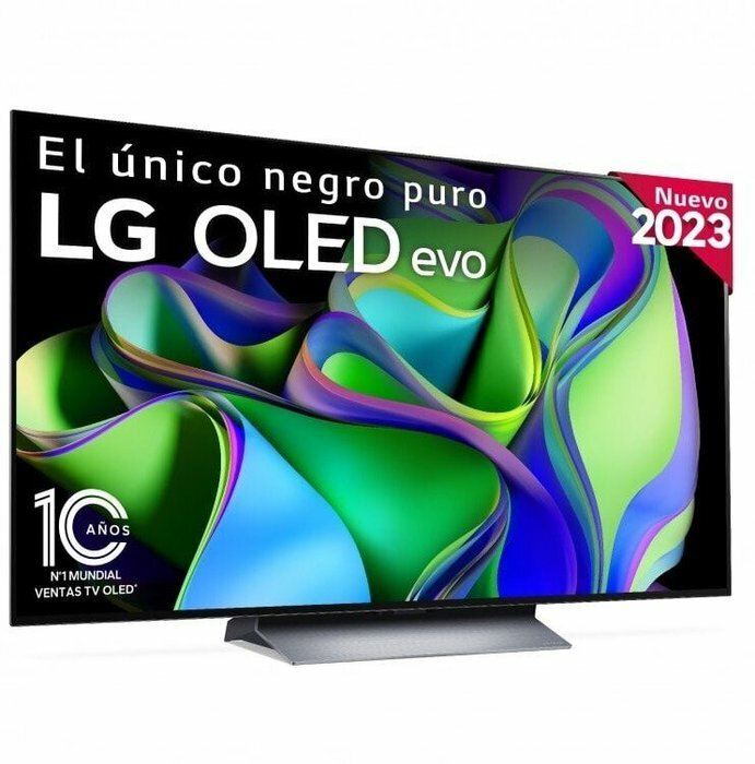 Телевизор OLED LG 48", темно-серый/серебристый 4K Ultra HD 120Hz DVB-T DVB-T2 DVB-C DVB-S2 USB WiFi Smart TV - фото №4