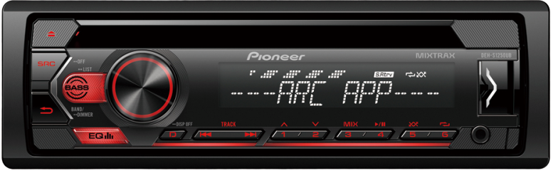 CD/USB-магнитола Pioneer DEH-S1250UB