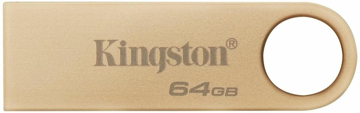 USB флеш-накопитель 64Gb Kingston DataTraveler SE9 золото USB 3.2 (DTSE9G3/64GB)