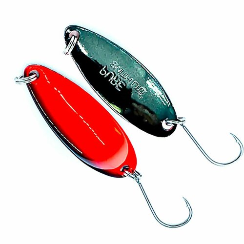 Колеблющаяся блесна SMITH PURE 18g цвет SN3 серебристый, черный, красный