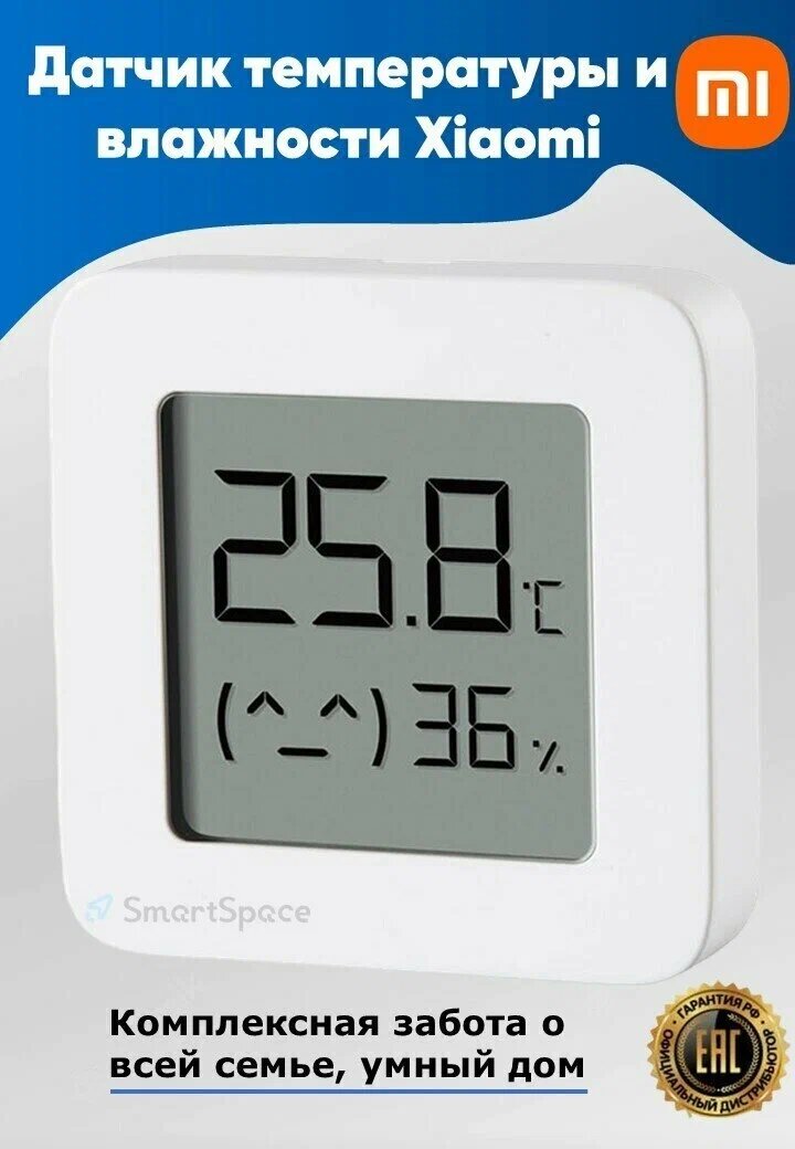 Метеостанция Bluetooth Hygrothermograph 2, белый — фото 1