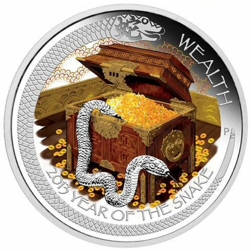 2013 год Змеи Богатство Тувалу 1 дол. клуб нумизмат монета доллар тувалу 2020 года серебро дикий запад