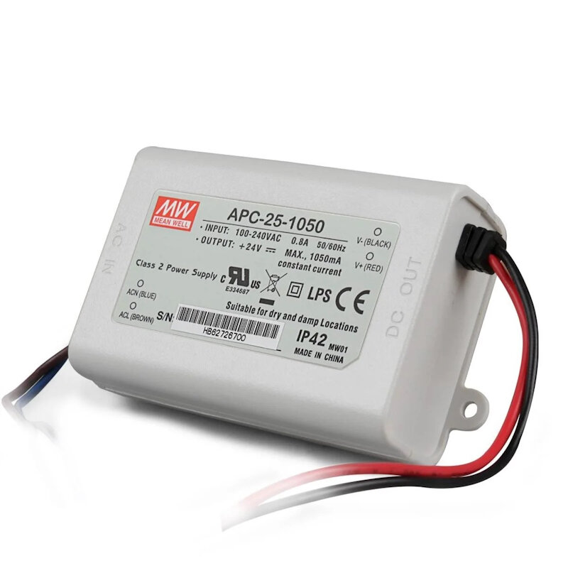 LED-драйвер AC-DC Mean Well APC-25-1050