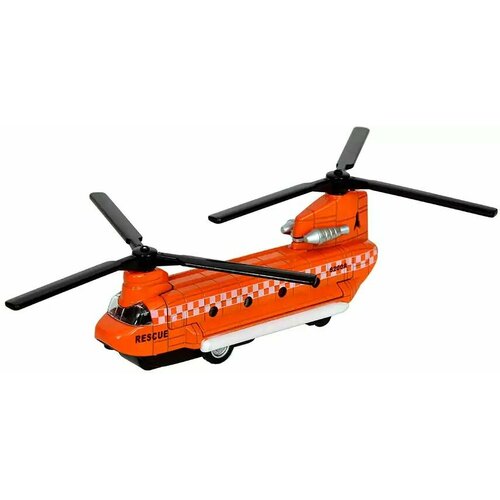 Мод. Транспортного вертолета 15см свет, звук, инерция 6200 модель вертолета инерция 51260