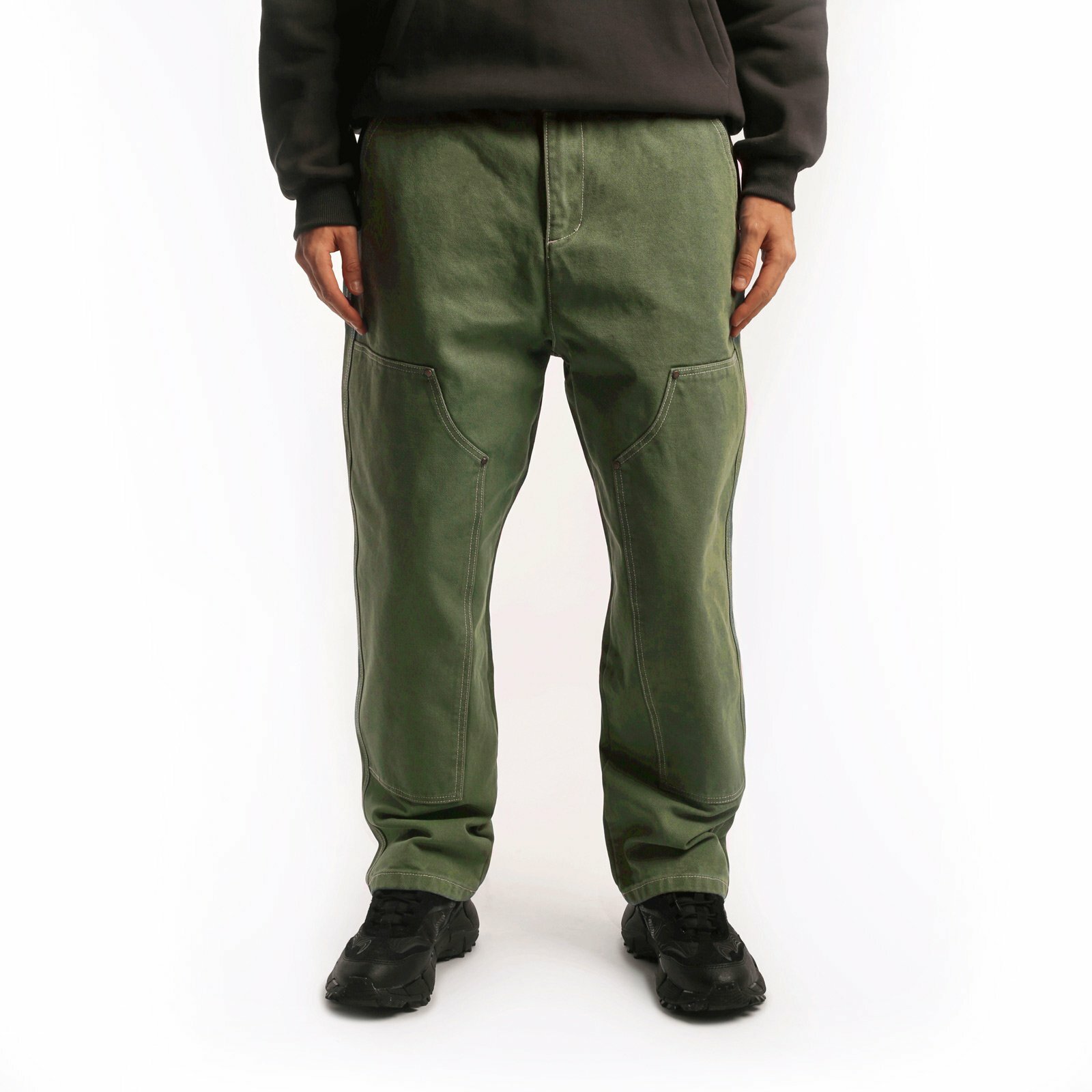 Брюки Butter Goods Double Knee Pants Washed Fern