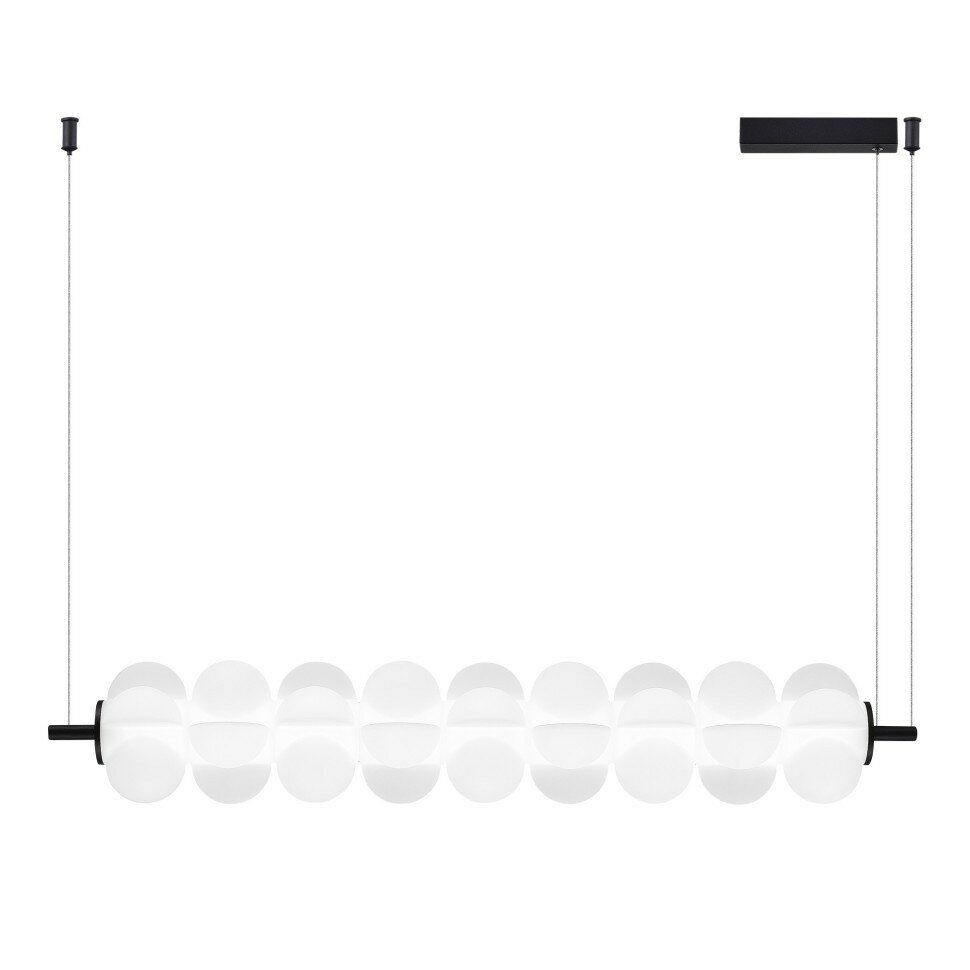 ST LUCE SL6121.413.01 Светильник подвесной ST-Luce Черный/Белый LED 1*30W 3000K