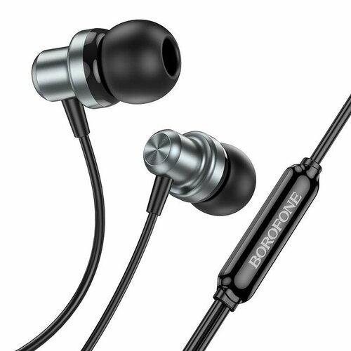 Проводные наушники 35 Borofone BM70 серая 400₽