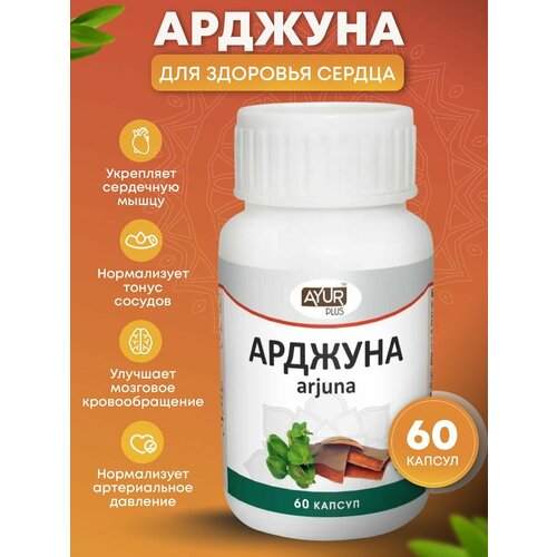 Арджуна Для сердца и сосудов Ayur Plus 60 таб