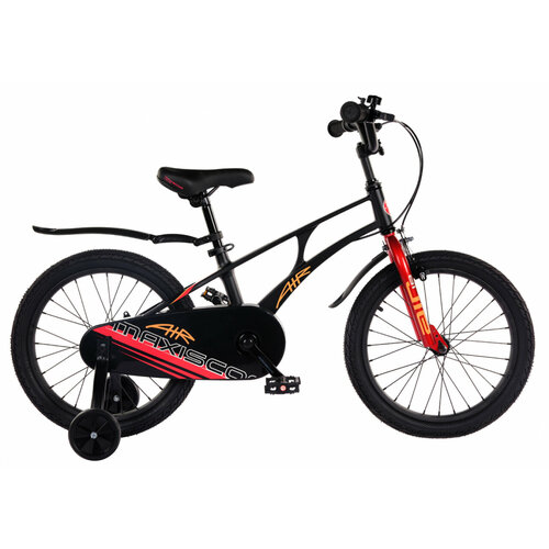 Детский велосипед Maxiscoo Air Standart 18" (2024) 18 Черный (115-130 см)