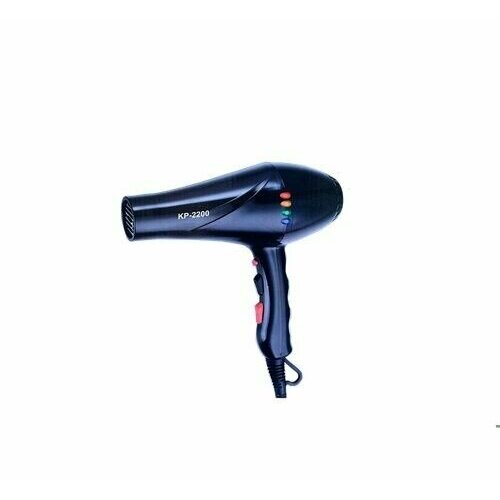 Фен для волос профессиональный с насадками Черный 220000₽