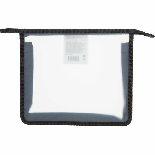 Папка для тетрадей №1School А5, пластик, черн,1 отд, на молн,240х205х40, ПТ-750, 2 штуки