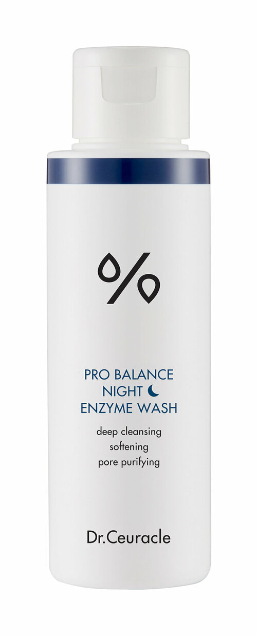 DR.CEURACLE Pro Balance Nightenzyme Enzyme Wash Пилинг для лица ночной с пробиотиками энзимный, 50 г
