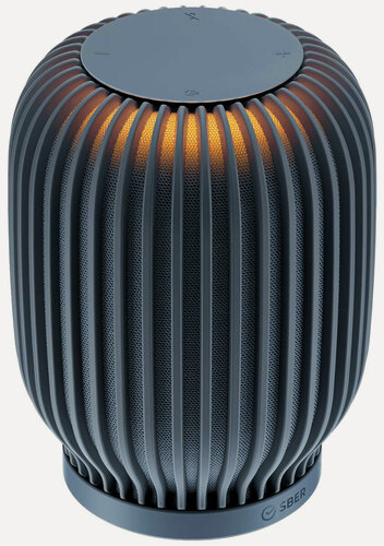 Изображение товара Умная колонка Sber SberBoom с семейством ассистентов "Салют", 40 Вт, лунный серый (SBDV-00090s)