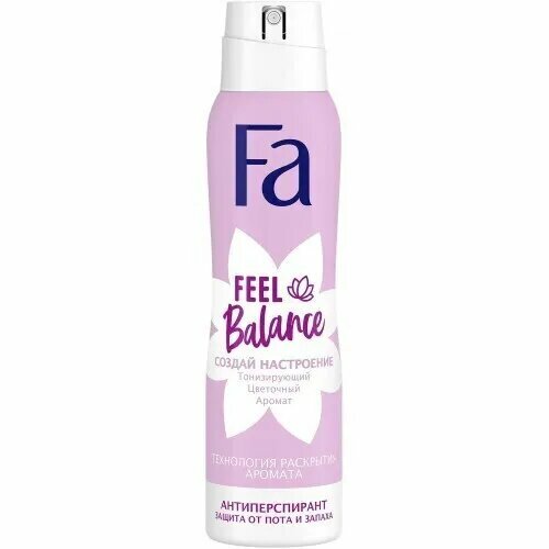 Fa Дезодорант-спрей женский Создай Настроение Feel Balance, 150 мл дезодорант спрей создай настроение feel balance 150мл