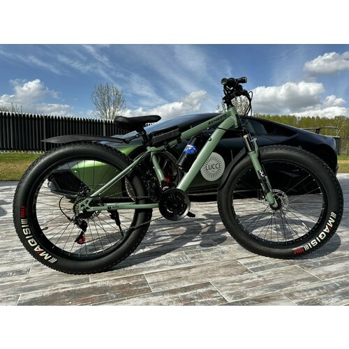 Велосипед Фэтбайк SPR Richiesto 24 Горный Спортивный Взрослый Подростковый зеленый 27200₽