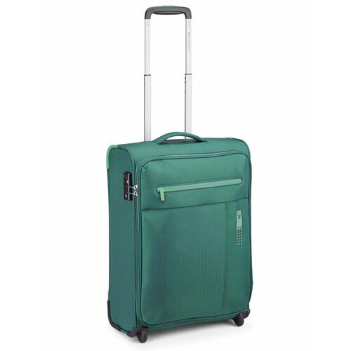 Чемодан RONCATO, 40 л, размер S, зеленый чемодан 417423 evolution cabin trolley expandable 55 83 navy blu
