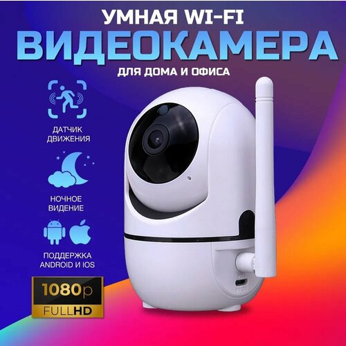 Камера видеонаблюдения Wi-Fi для дома и офиса видеоняня 159000₽
