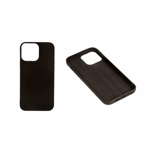 Case / Чехол для Apple iPhone 13 Pro Max матовый силикон, Черный