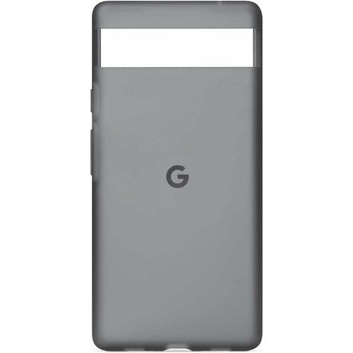 Оригинальный чехол Google Pixel 6a Case Charcoal (Чёрный) Фирменный