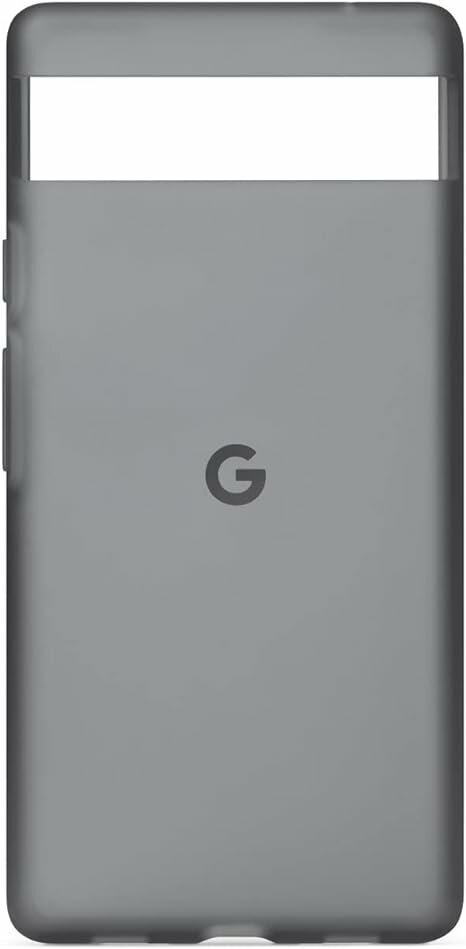 Оригинальный чехол Google Pixel 6a Case Charcoal (Чёрный) Фирменный