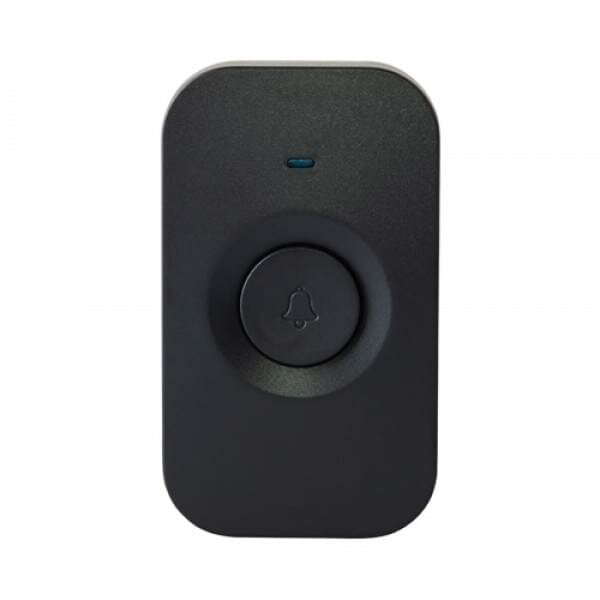 Кнопка для звонка Garin, "DoorBell", DB1KBUTTON, черная, 433 МГц