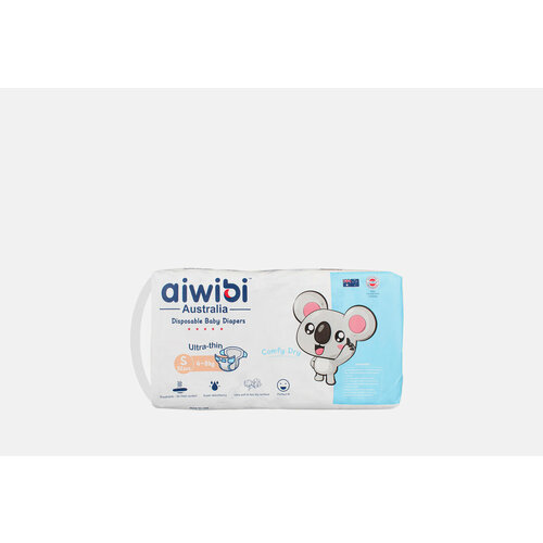 Подгузники Aiwibi Australia S 4-8kg 52шт 4107₽