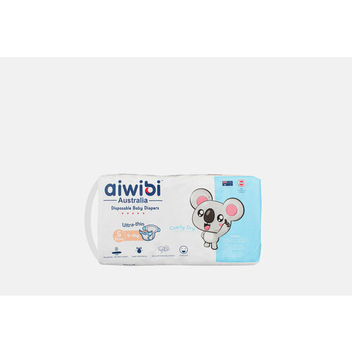 Подгузники Aiwibi Australia, (S) 4-8kg 52шт