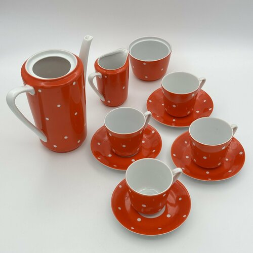 Сервиз кофейный с узором 