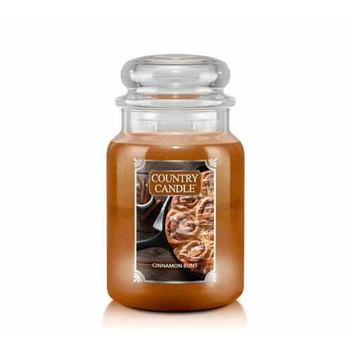 Country Candle Свеча большая Булочка с корицей Cinnamon Buns 652гр110-150 часов 3900₽