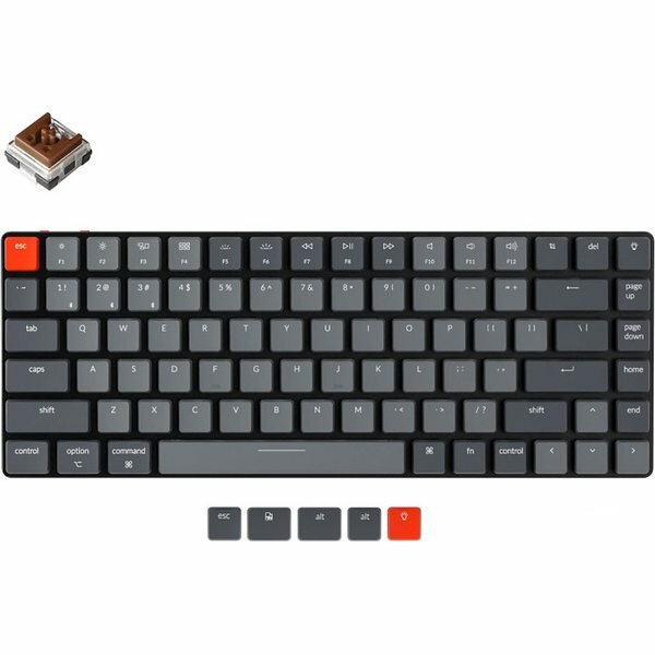 Игровая клавиатура Keychron K3 White LED (Brown Switch)