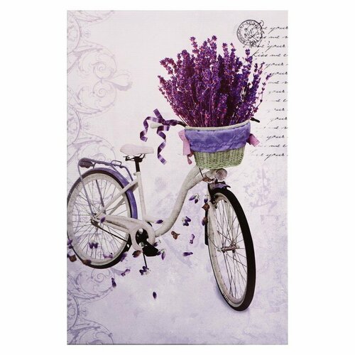 Постер-Лайн Картина на холсте "Велосипед" 40*60 см