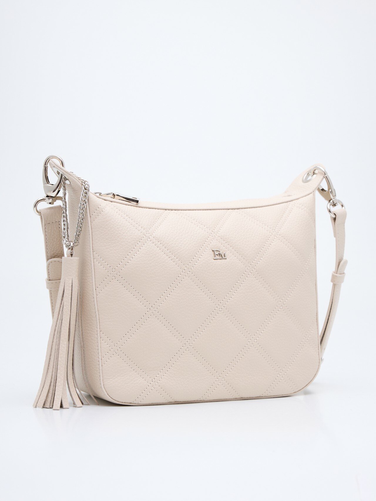 фото Сумка женская, натуральная кожа, на каждый день, с вышивкой, Franchesco Mariscotti