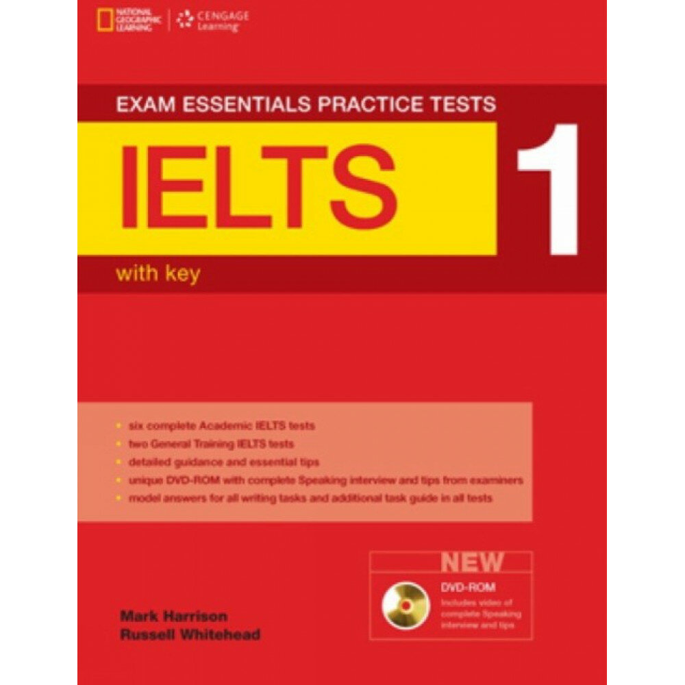 Книга Exam Essentials IELTS Practice Test 1 with key + DVD - ROM - фото №1