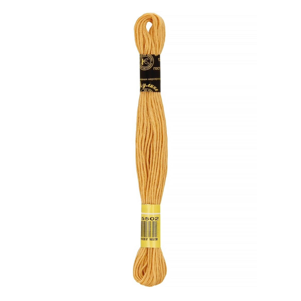 Нитки мулине ПНК Кирова цвет 5502, песочный, 12х10 м (МУЛ.5502)