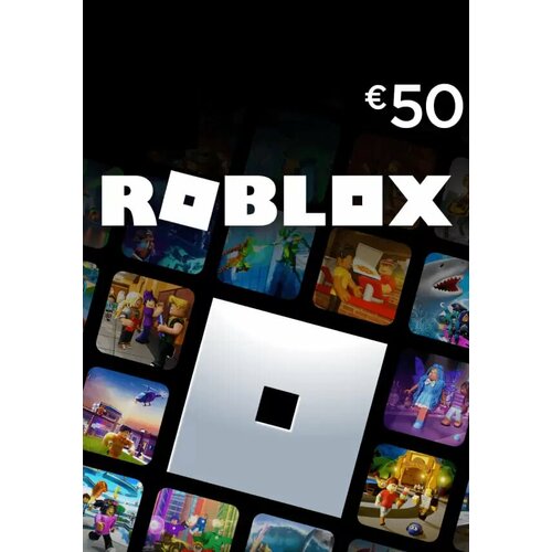 Roblox Gift Card 50 EUR (Other; Регион активации Не для РФ) diy 600 in 1 master system game cartridge for usa eur sega master system game console card