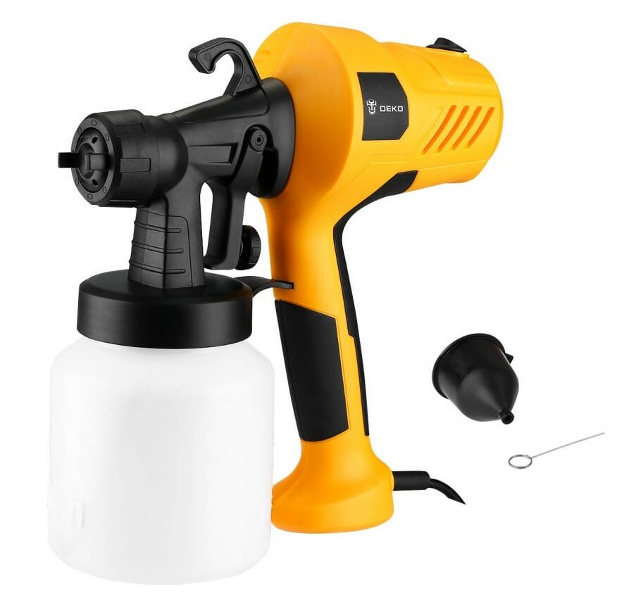 Сетевой краскопульт DEKO DKSG500, 500 Вт — фото 1