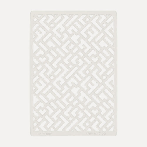 Изображение товара Mr.Painter TFR-10-TF76 Трафарет-маска 11.5×16.5 см, 35 вариантов Тетрис для творчества