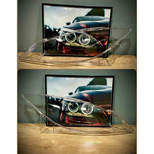 Стекла на фары Mazda 6 GH 2007-2013 комплект Прозрачные новые стекла фар Мазда 6 5800₽