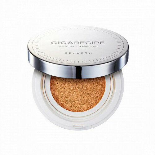 Кушон Cica Recipe Serum Cushion 23 SPF50 PA Натуральный-бежевый 15 гр Beausta 1160₽