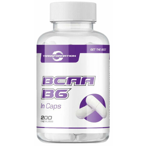 Transformation BCAA + B6 200 капсул