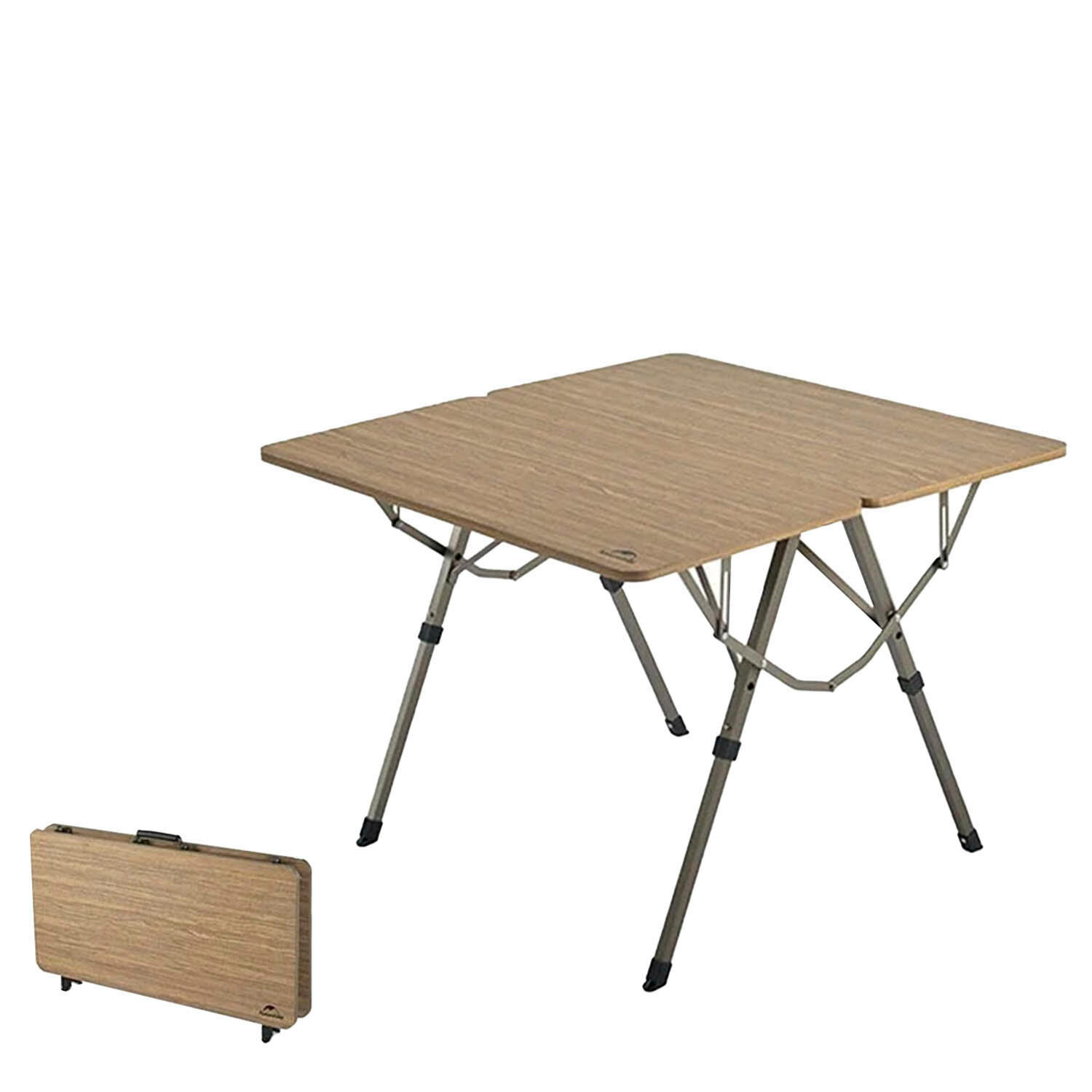 фото Стол Naturehike Adjustable Height Folding Table Brown