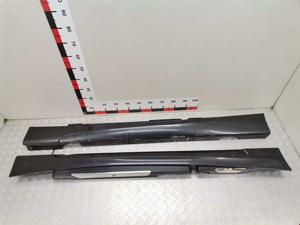 Накладка декоративная на порог (Комплект) BMW 1-Series (E81/E82/E87/E88) 51777837435 арт. 1447782
