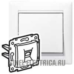 Legrand DIY Valena Бел Розетка ТЛФ 1-ая
