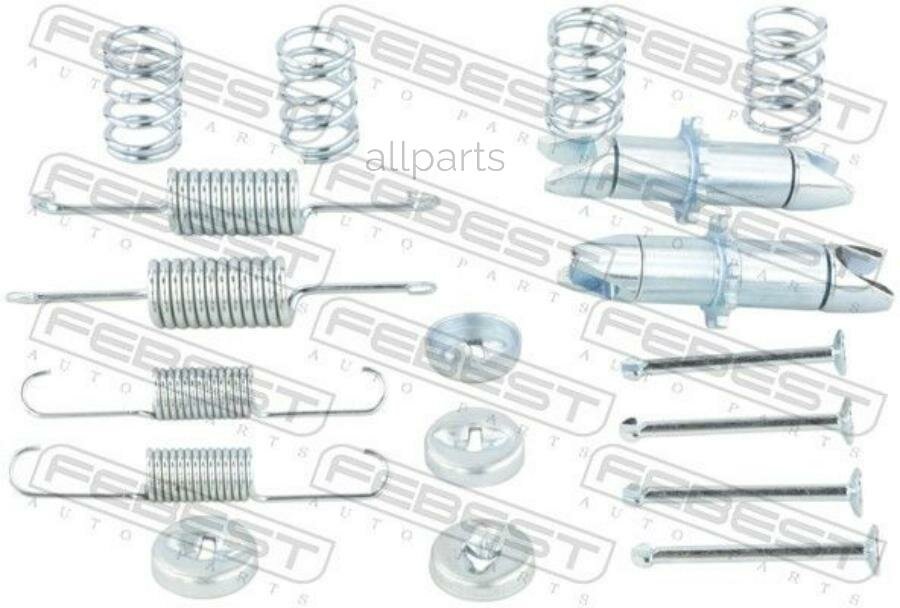 FEBEST 0104-GRJ200R-KIT Монтажный комплект барабанных колодок TOYOTA LAND CRUISER GRJ200, URJ20#, UZJ200, VDJ200 20 FEBEST 0104-GRJ200R-KIT