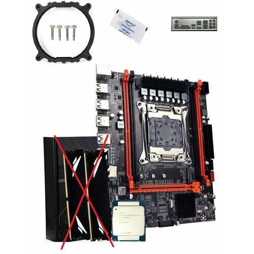 Комплект 14ядер28потоков материнская плата x99 xeon e5 2660v4 899000₽