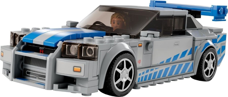 Конструктор LEGO Fast&Furious 76917 Nissan Skyline GT-R (R34), 319 дет.