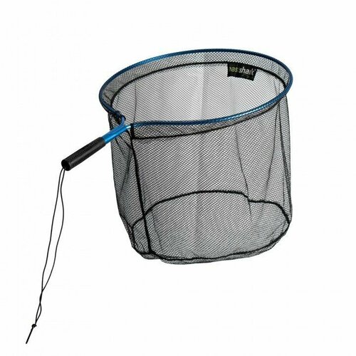 Подсак EastShark бортовой круглый, прорезиненный синий, 50x50 см