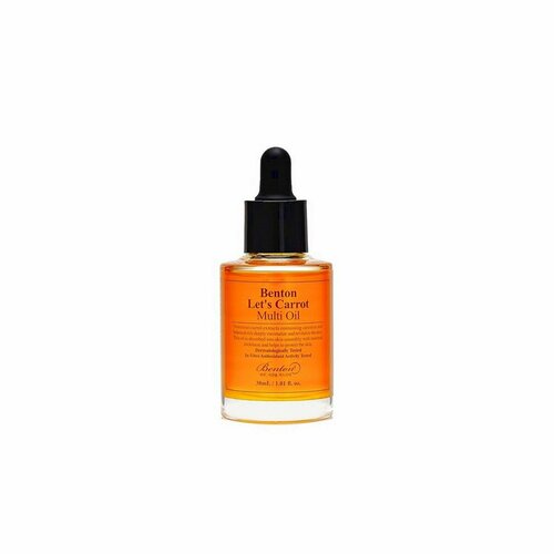 Масло для лица и тела с экстрактом моркови Benton Let s Carrot Multi Oil объём 30мл - 1шт 2622₽