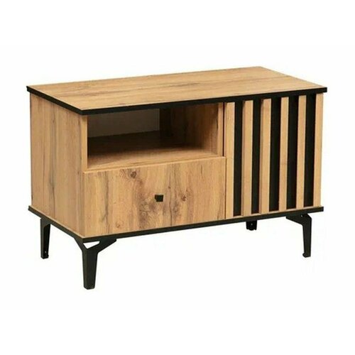 Тумба под ТВ Либерти 5107 опора h150 Дуб вотанЧерный 9488₽